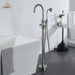 Freestanding 2-Handles Bathtub Faucet with Hand Shower