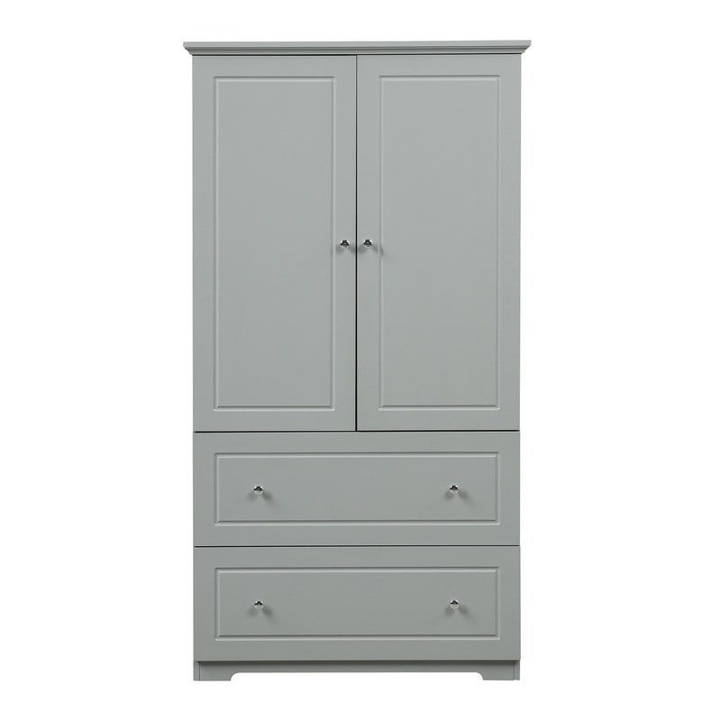Freestanding Bathroom Storage Cabinet with Adjustable Shelf, Doors and Drawers