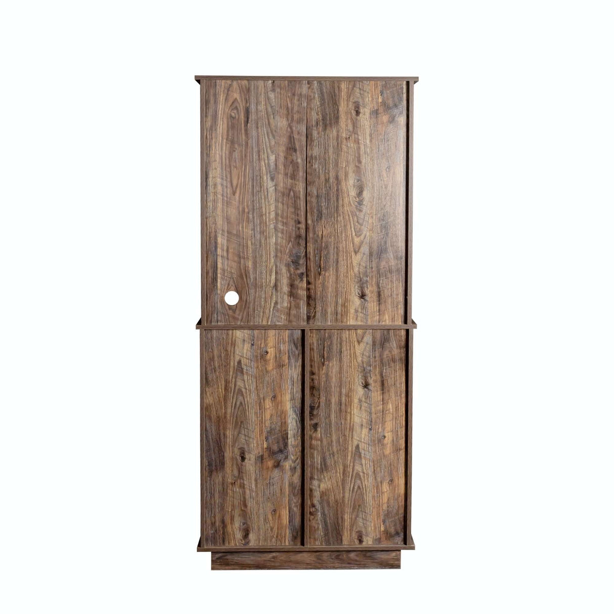 Freestanding Kitchen Pantry Storage Cabinet with Sliding Barn Door