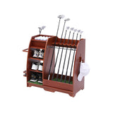 Freestanding Sports Rack Equipment Garage Organizer Golf Sport Storage - N/A