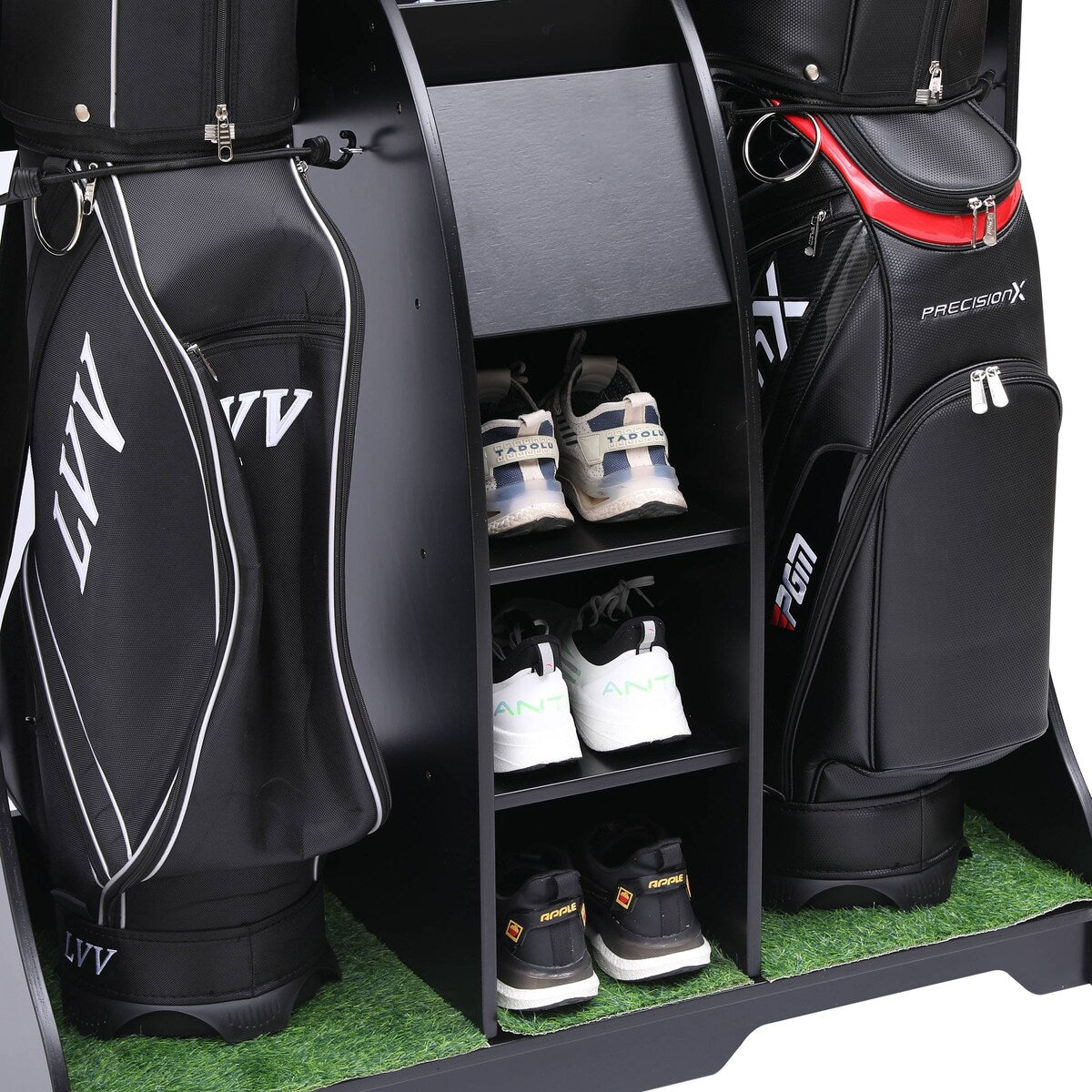 Freestanding Sports Rack Equipment Garage Organizer Golf Sport Storage - N/A