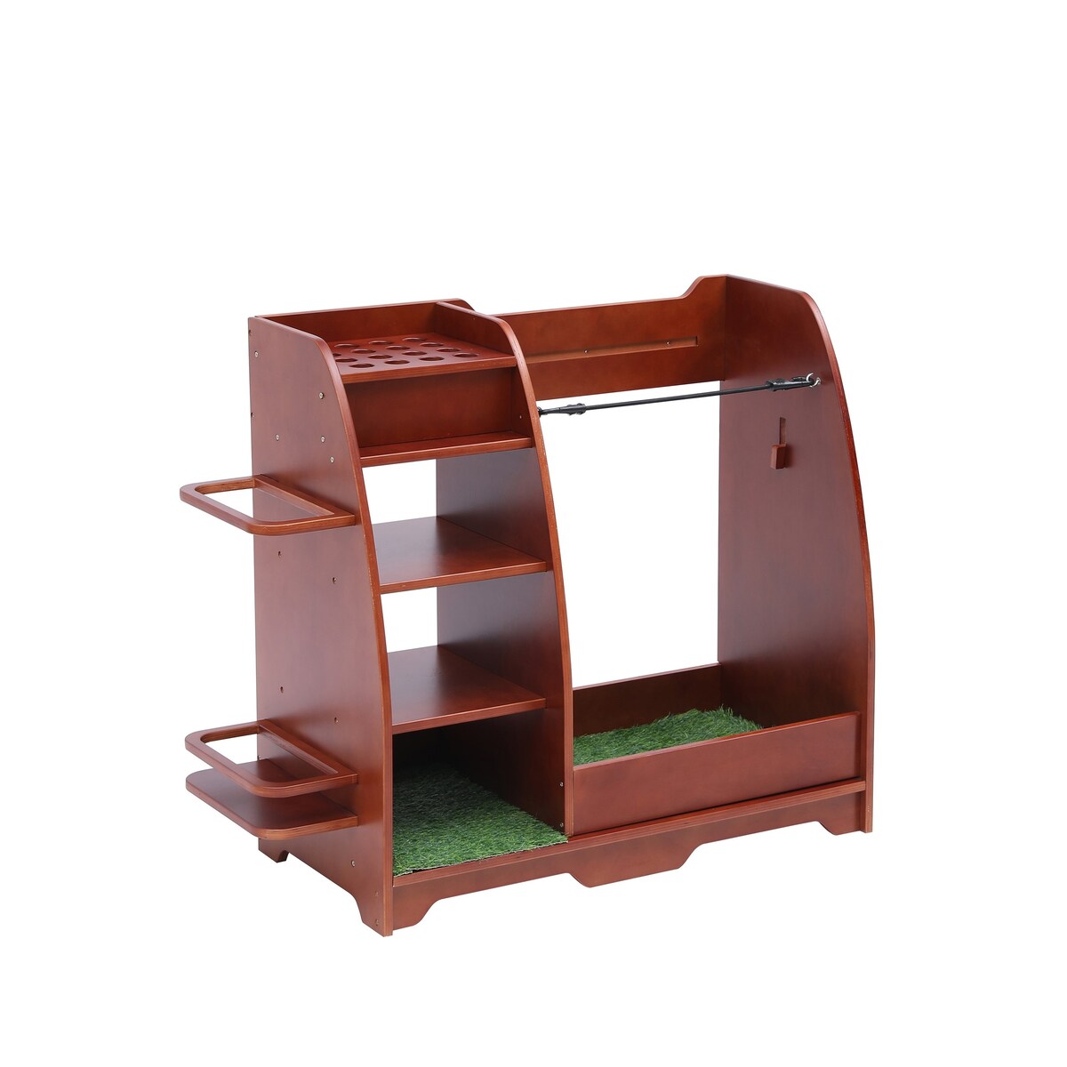 Freestanding Sports Rack Equipment Garage Organizer Golf Sport Storage - N/A