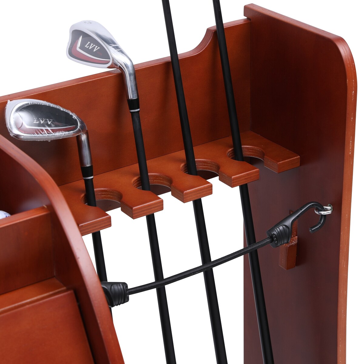 Freestanding Sports Rack Equipment Garage Organizer Golf Sport Storage - N/A