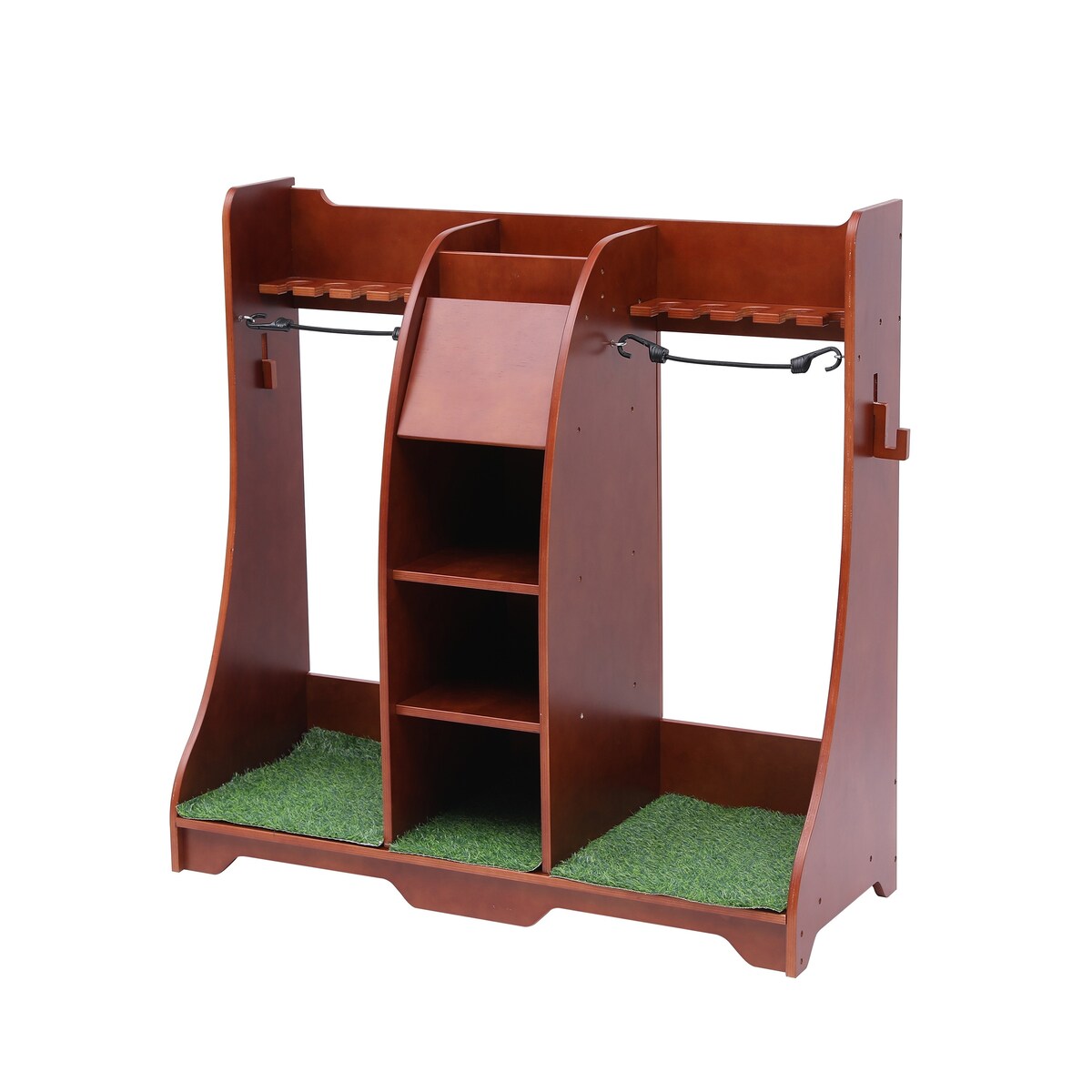 Freestanding Sports Rack Equipment Garage Organizer Golf Sport Storage - N/A