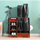 Freestanding Sports Rack Equipment Garage Organizer Golf Sport Storage - N/A