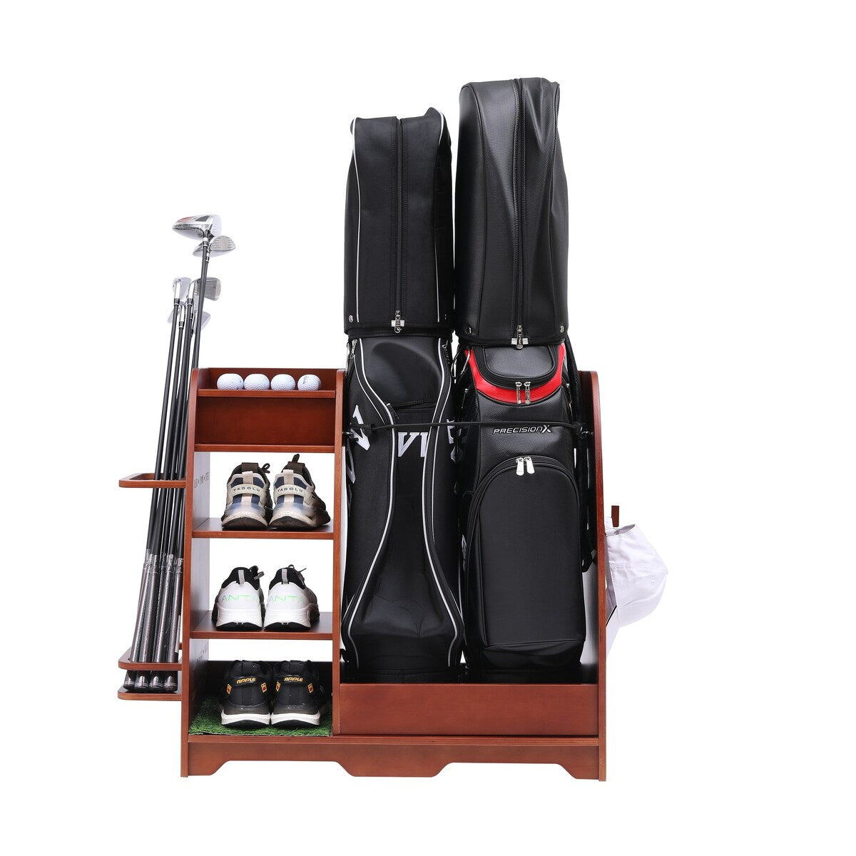 Freestanding Sports Rack Equipment Garage Organizer Golf Sport Storage - N/A