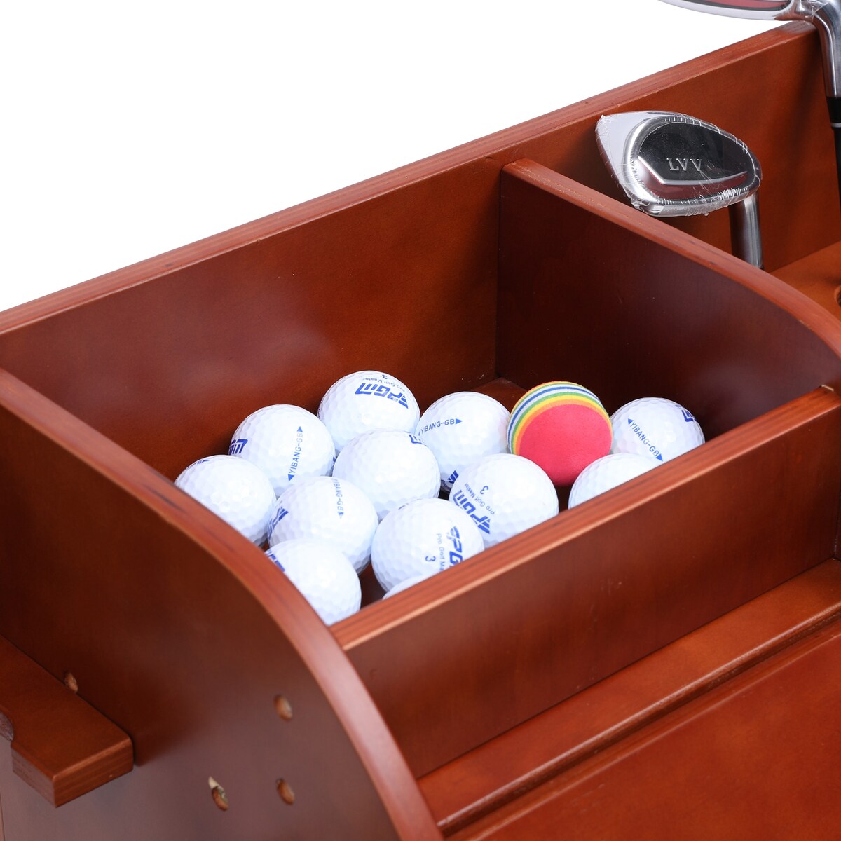Freestanding Sports Rack Equipment Garage Organizer Golf Sport Storage - N/A