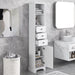 Freestanding Storage Cabinet with 3 Drawers and Adjustable Shelf - 10" x 15"x 68.3"
