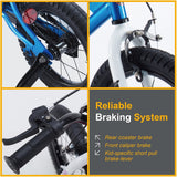 Freestyle Kids Bike 12 Inch Bicycle for Boys Girls Ages 3-9 Years, Multiple Colors