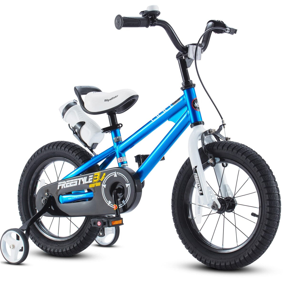 Freestyle Kids Bike 12 Inch Bicycle for Boys Girls Ages 3-9 Years, Multiple Colors