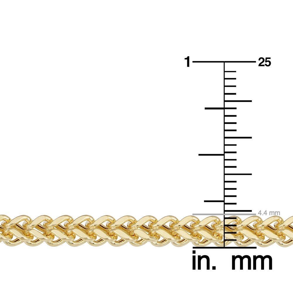 Fremada 14k Yellow Gold 4.4 millimeters Franco Link Necklace