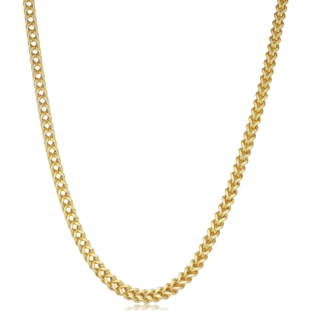 Fremada 14k Yellow Gold 4.4 millimeters Franco Link Necklace