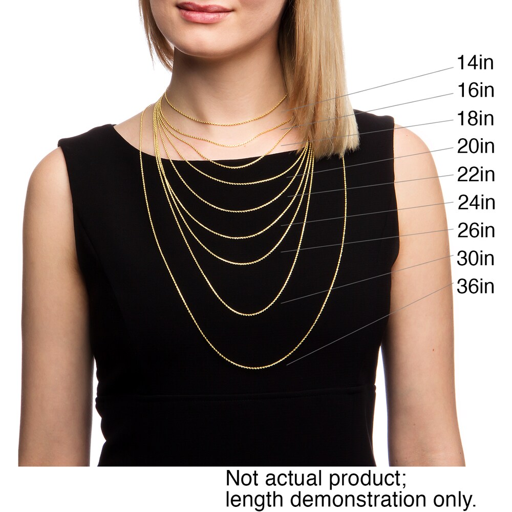 Fremada 14k Yellow Gold Singapore Chain Necklace