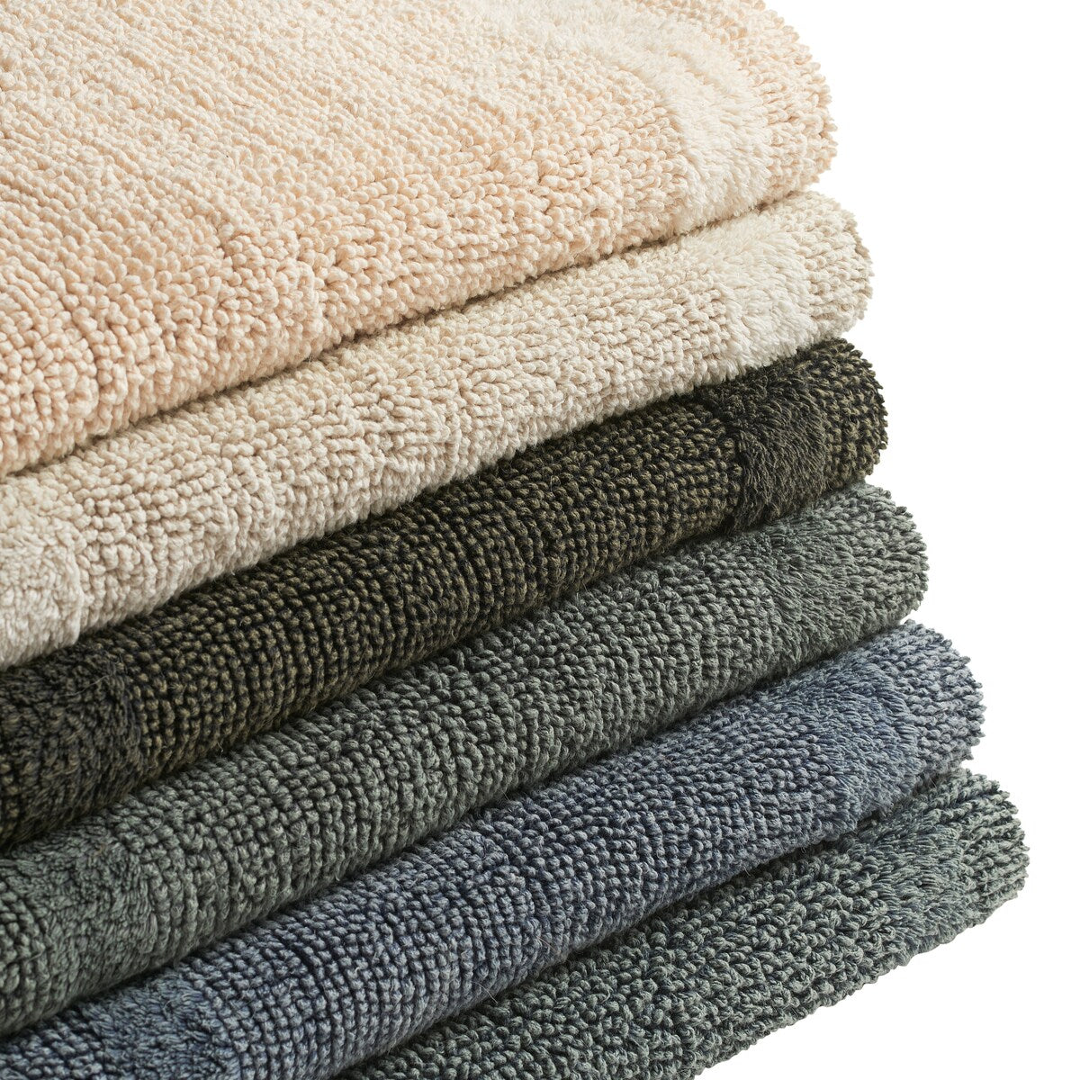 French Connection Stonewash Cotton Bath Rug