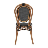 Stacking Bistro Chairs with Metal Frames
