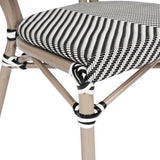 Stacking Bistro Chairs with Metal Frames