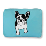 Frenchie 36" x 27" Cotton Pet Bed - Large