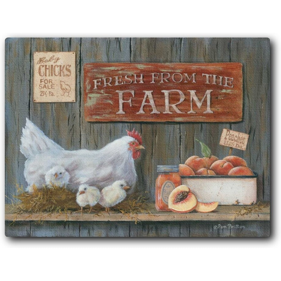 Fresh from the Farm 20x16 Gallery Wrapped Stretched Canvas