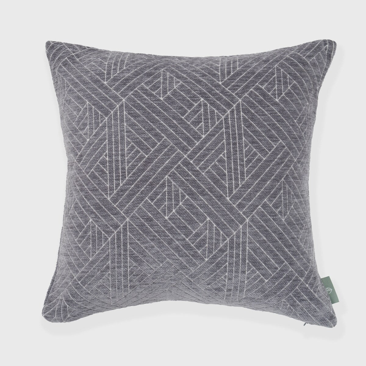Freshmint Anke Woven Geometric Pillow