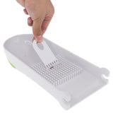 Freshware 3-in-1 Light Green Onion, Vegetable, Fruit, and Cheese Chopper