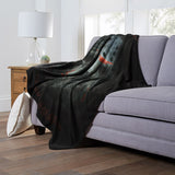 Warner Brothers Friday the 13th Today Is His Birthday Silk Touch Throw Blanket