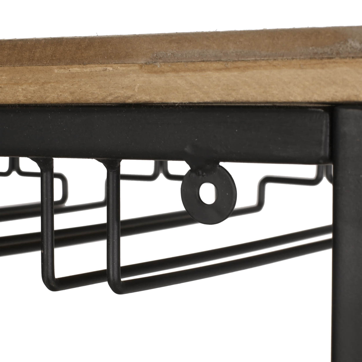Fritsche Modern Industrial 15 Bottle Floor Wine Rack by Christopher Knight Home