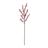 Frosted Berry Spray (Set of 6) - Red