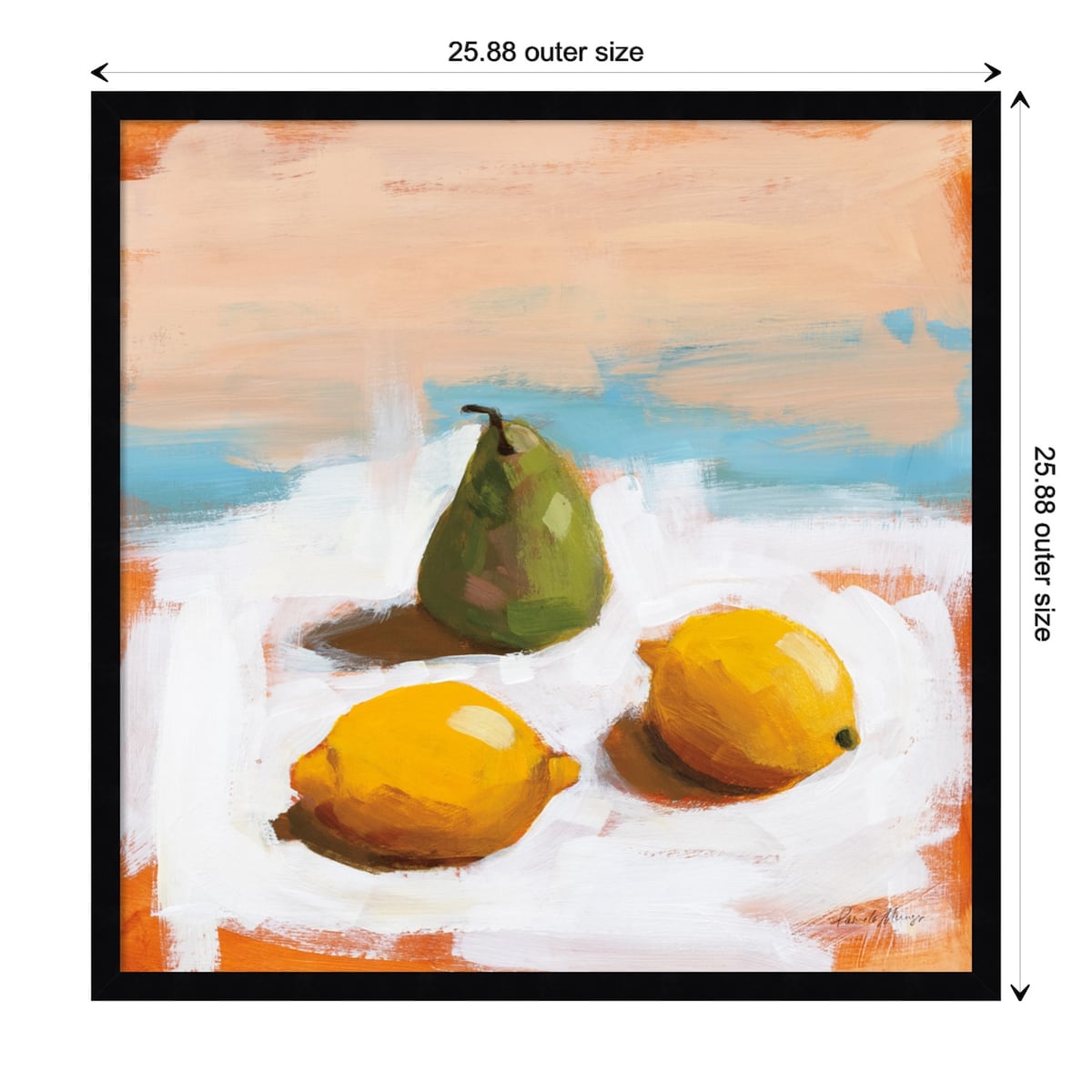 Fruit and Cheer II by Pamela Munger Framed Wall Art Print