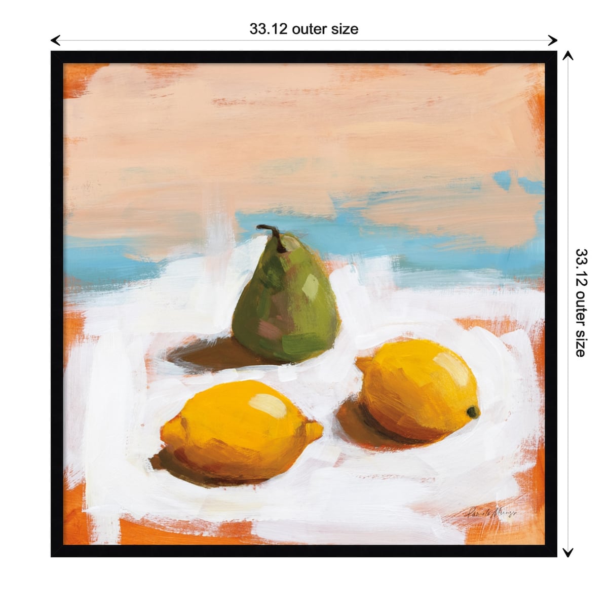 Fruit and Cheer II by Pamela Munger Framed Wall Art Print