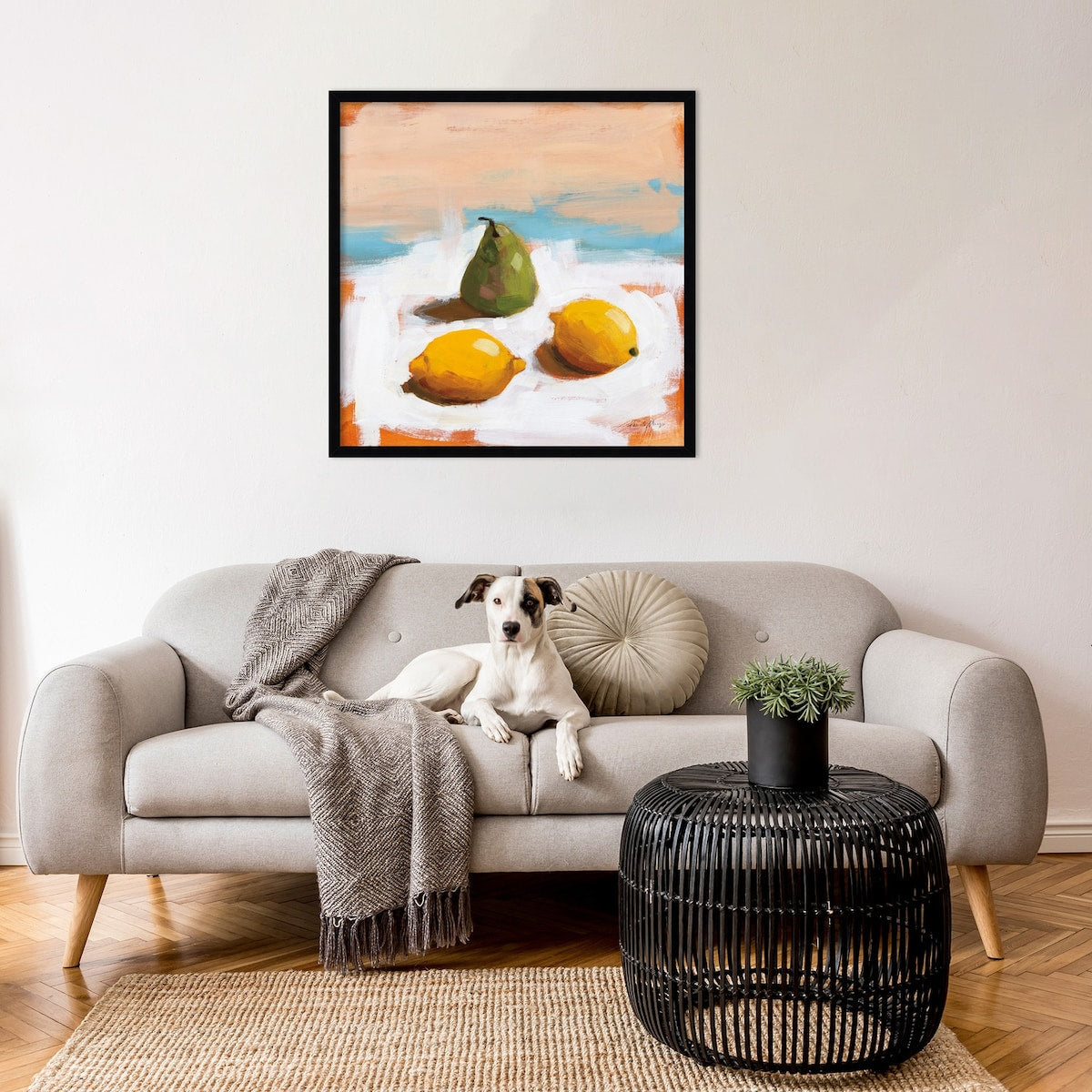 Fruit and Cheer II by Pamela Munger Framed Wall Art Print
