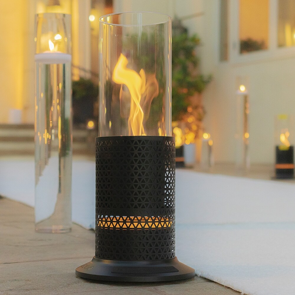Fugoo Inferno Indoor/Outdoor Bluetooth Speaker with Flame and glass top - N/A