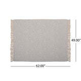 Fulham Boho Handcrafted Cotton Throw Blanket by Christopher Knight Home