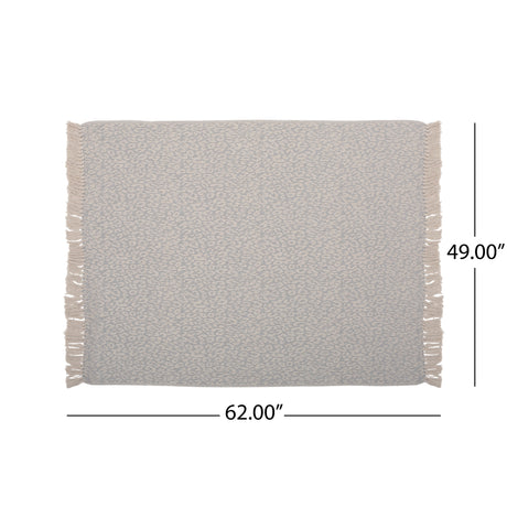 Fulham Boho Handcrafted Cotton Throw Blanket by Christopher Knight Home