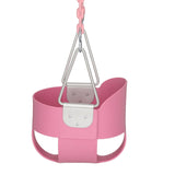 Swing-N-Slide Full Bucket Toddler Swing with Coated Chains
