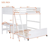 Full Bunk Bed with Desk