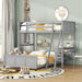 Full Bunk Bed with Desk