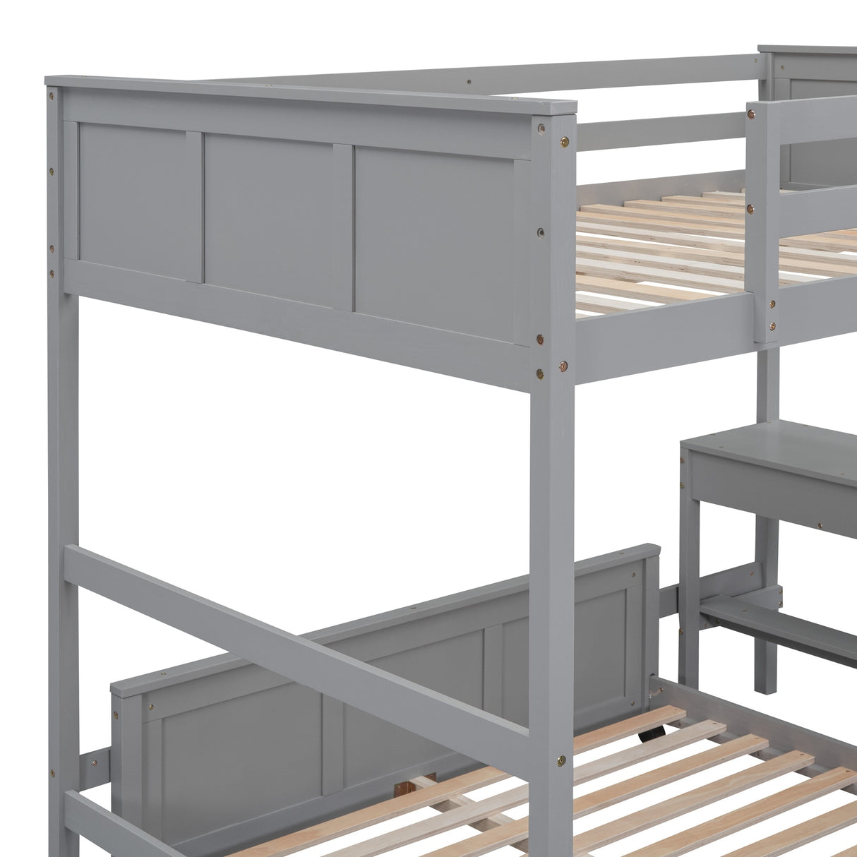 Full Bunk Bed with Desk