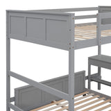 Full Bunk Bed with Desk