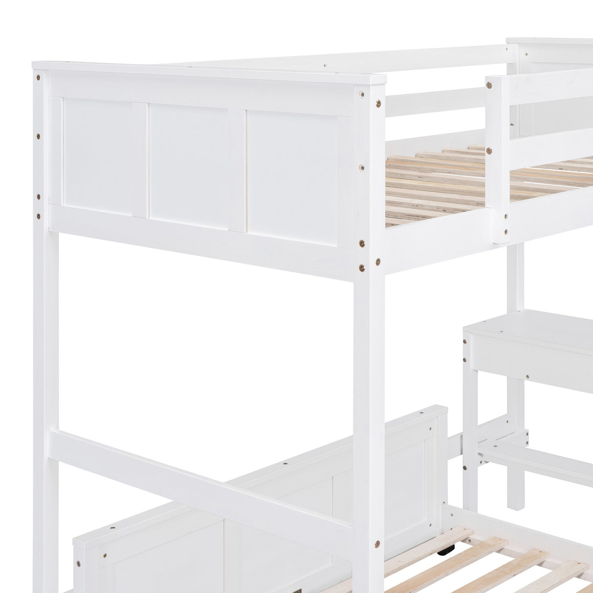 Full Bunk Bed with Desk