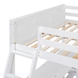 Full Bunk Bed with Desk