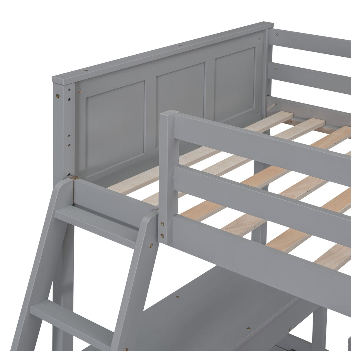 Full Bunk Bed with Desk