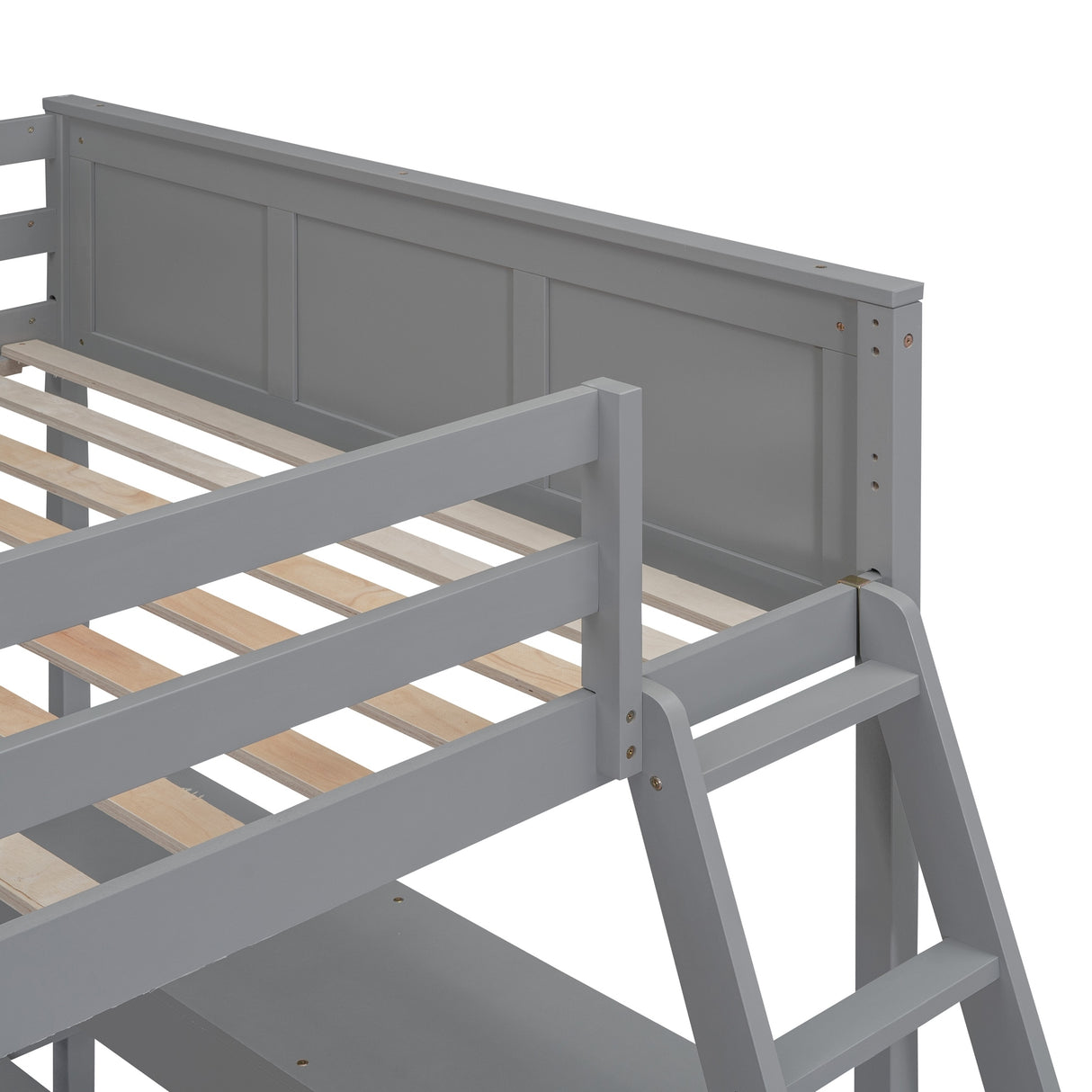 Full Bunk Bed with Desk