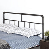 Nestfair Full Metal Frame Bed with Headboard and Footboard