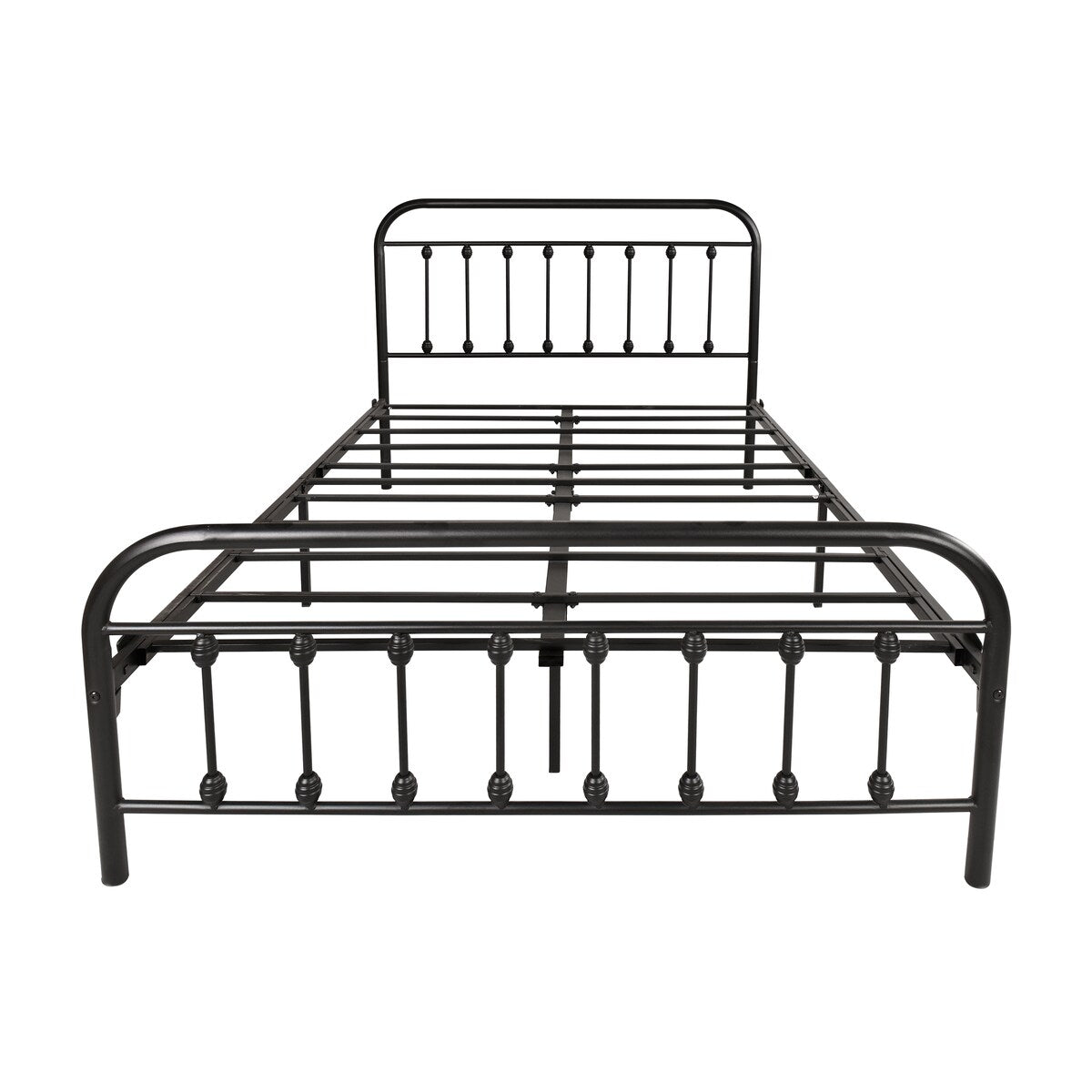 Full Metal Platform Bed Frame with Headboard