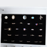 Full Mirror Jewelry Storage Cabinet
