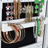 Full Mirror Jewelry Storage Cabinet