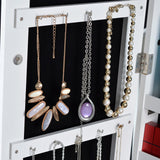 Full Mirror Jewelry Storage Cabinet