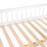 Full-Over-Full Bunk Bed with Changeable Table , Separable Bunk Bed Turn into Upper Bed and Down Desk
