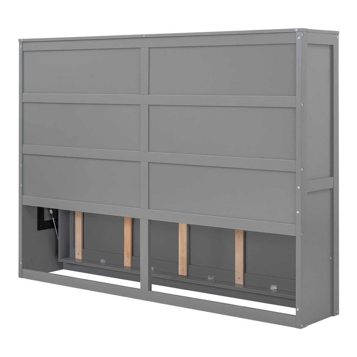 Full/Queen Size Wooden Murphy Bed Wall Bed