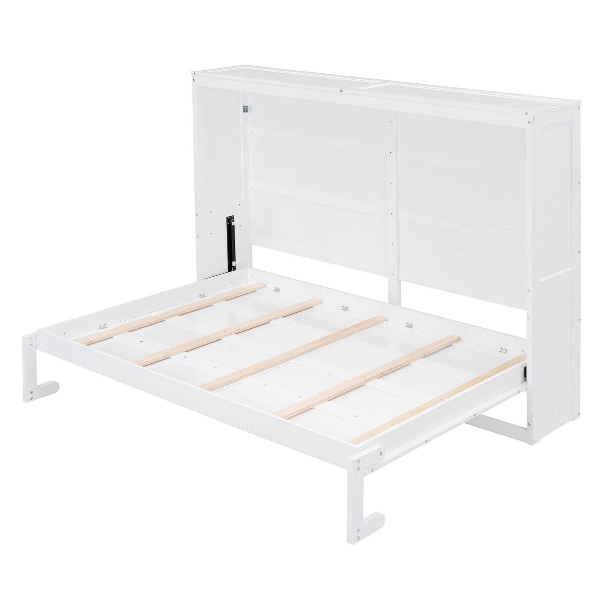 Full/Queen Size Wooden Murphy Bed Wall Bed